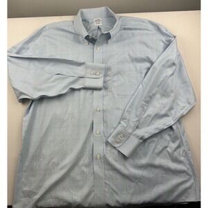 Brooks Brothers The Original Polo Shirt‎ Blue Pink Green Plaid 18-34 Button Up
